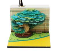 Calendrier de Déchirure - Arbre 2026 Calendrier de Bureau Détachable Bloc-Notes Bloc-Notes Décoration de Table Maison pour Étudiant Enseignant College School Room | pour Enseignant Famille Chambre