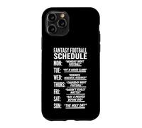 Calendrier de Football Fantaisie - Inscription Amusante - Football Fantastique Coque pour iPhone 11 Pro