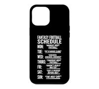 Calendrier de Football Fantaisie - Inscription Amusante - Football Fantastique Coque pour iPhone 12 Pro Max