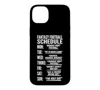 Calendrier de Football Fantaisie - Inscription Amusante - Football Fantastique Coque pour iPhone 14 Plus