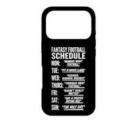 Calendrier de Football Fantaisie - Inscription Amusante - Football Fantastique Coque pour iPhone 17 Pro
