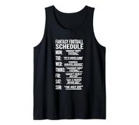 Calendrier de Football Fantaisie - Inscription Amusante - Football Fantastique Débardeur