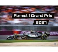 Calendrier de Formule 1 Grand Prix 2026 - Format A3 (42 x 30 cm) - Calendrier mural avec des photos spectaculaires de la saison en cours - Idéal pour les fans de F1