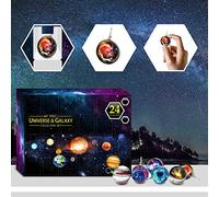 Calendrier de l' 2024, collection Space Planet Collections, coffret cadeau, calendrier de l' de Noël 24 jours