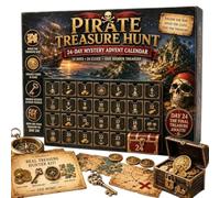 Calendrier de l Avent escape game, mystère 24 jours famille cadeau Noël | 24 jours énigmes, escape game familial, accessoires mystère, cadeau Noël