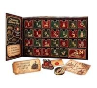 Calendrier de l Avent escape game, mystère 24 jours famille cadeau Noël | 24 jours énigmes, escape game familial, accessoires mystère, cadeau Noël