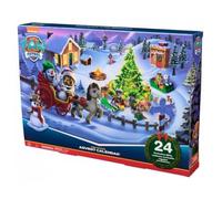 Calendrier de l avent jouets pour pat patrouille 2024 aventures d'hiver - figurines chiens heros, accessoires exclusifs - set jouet + carte