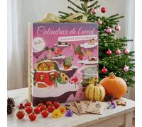 Calendrier de l’avent potager-24 variétés extraordinaires bio-100% comestibles