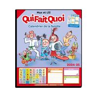 Calendrier de la famille Max et Lili 2024-2025 - - Dominique de Saint Mars - Calligram - Calendrier