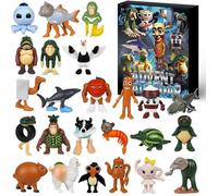 Calendrier de l'Avent 2025,coffret de 24 figurines italiennes, jouets inspirés de Tralalero Tralala,calendrier de l'Avent de 24jours