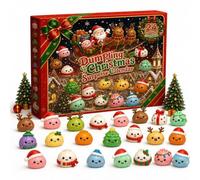 Calendrier de l'Avent 2026, 24 jours de Noël, compte à rebours, #C | Dumpling Squishies, cadeau festif pour adolescents âgés de 14 ans et plus et adultes