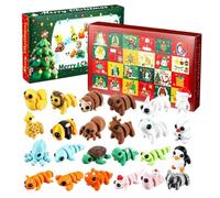 Calendrier De L'Avent 2026 Animaux De Collection Imprimés En 3D