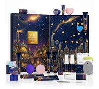 Calendrier de l'Avent 2026,Calendrier de l'Avent Beauté,24 Produits de Bain | Calendrier de l'Avent Femme, Calendrier de l'Avent Soins avec Lotion pour le Corps, Bombe de Bain, Gel Douche, Shampoing