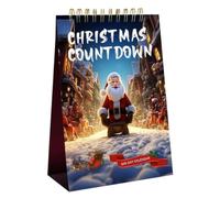 Calendrier de l'Avent 2026 pour les compacts de Noël | Calendrier de l'Avent pour hommes, femmes, enfants, bureau, table, salon