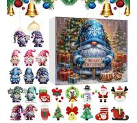 Calendrier de l'Avent 24 jours avec figurines | Figurine de collection pour enfants, adolescents et adultes, activité quotidienne pour les vacances, l'école et la maison