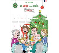 Calendrier de l'Avent 25 Jeux en Famille A3 | Calendrier de l'avent, A partager Parents & Enfants, 25 jeux du soir, Sans chocolat & sans objet, De 2 à 10 ans