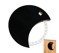 Calendrier de l'Avent 30 jours avec aimants pour armoire de l'Avent | Aimants de roue rotative en forme de lune pour casiers pour tableau de notes de porte de casier et armoire