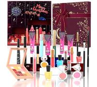 Calendrier de l'Avent Beauté 2026, Maquillage Femme 24 Cadeaux de Noël Surprises pour le Visage, les Yeux, les Lèvres, les Ongles et les Mains