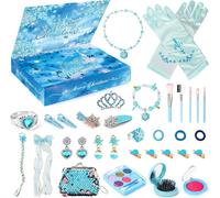 Calendrier de l'Avent Charmofun 2026 pour enfants - Calendrier de Noël - Bijoux - Maquillage pour filles - Boucles d'oreilles - Bague