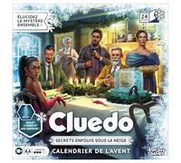 Calendrier de l'avent Cluedo : Secrets enfouis sous la Neige - Version Française, à partir de 10 Ans