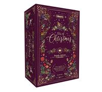 Gibsons Calendrier de l'Avent contes de Noël 2025 - 24 mini puzzles quotidiens de Noël pour adultes et enfants - Coffret cadeau de compte à rebours festif - The Art File Collection
