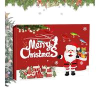 Calendrier de l'Avent de Noël Angel 24 jours - Calendrier de l'Avent de pêche de Noël 24 jours | Appâts de pêche pour eau douce et eau salée - Pour adolescents, , adultes, hommes, pères, amateurs
