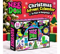 Calendrier de l'Avent de Noël NeeDoh, poupée anti-stress 3D en PVC, boîte surprise, jouet anti-stress, cadeau de vacances du Nouvel An 2027 24 Days
