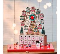 Calendrier de l'Avent décoration de Noël grande roue rotative