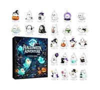 Calendrier De L'Avent D'Halloween 2026 24 Jours 2D Fantôme Mignon Avent