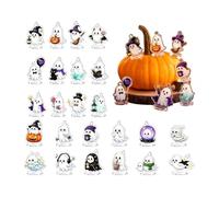 Calendrier De L'Avent D'Halloween 2026 24 Jours Déco Mignonne Acrylique 2D
