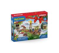 Calendrier de l'Avent Dinosaures Jurassic 24 pcs Schleich - Figurines, Animaux, Accessoires - Jeux, Jouets - Set Noel et Carte