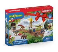 Calendrier de l'Avent Dinosaures Jurassic 24 pcs Schleich - Figurines, Animaux, Accessoires - Jeux, Jouets - Set Noel et Carte