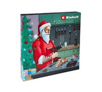 Calendrier de l'Avent Einhell 2025 : 24 outils - Accessoires pour clés à cliquet et embouts - Outils de coupe et de mesure - Matériaux durables