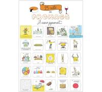 Calendrier de l'Avent Fromage Format A3 avec Chevalet | 25 Recettes Gourmandes & Humoristiques à cuisiner, Idée Cadeau Originale pour Amateurs de Fromage
