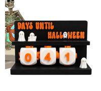 Calendrier De L'Avent Halloween Ornement De Bureau Fantôme À Chiffres