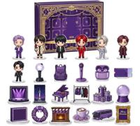 Calendrier De L'avent K Pop 24 Décorations De Noël En Acrylique à Suspendre | Calendrier De L'avent Des Idoles De K Pop 24 Pendentifs En Acrylique Pour Sapin Décorations Pour Le Compte à Rebours De Noël