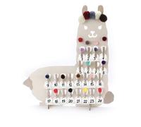 CALENDRIER DE L'AVENT LAMA 370x400mm