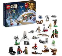 Calendrier de l'Avent LEGO® Star Wars 75366 - 24 Cadeaux de Noël dont 9 Personnages et 10 Jouets de Véhicules