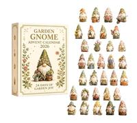 Calendrier de l'Avent lutin 2026 avec 24 pendentifs en acrylique 2D, #C | Compte à rebours de Noël et d'Halloween, pendentifs réutilisables pour arbre et couronne pour toute la famille