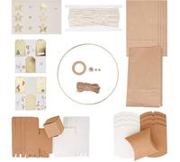 Folia – Kit pour calendrier de l'Avent macramé – 55 pièces – Multicolore – G