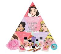 MAD BEAUTY Disney Pop Princess Calendrier de l'Avent 12 jours de produits pour le bain et le corps pour une lueur princesse, gel douche, lotion, sels de bain et pétillants, baume à lèvres