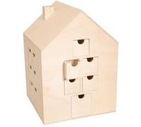 Artemio Calendrier de l'Avent Maison 21,5X21,5X30 cm