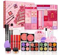 Calendrier de l'Avent maquillage 2026, Makeup Advent Calendar de 24 jours | coffret cadeau de Leapio calendrier de l'avent cosmetique pour filles et adolescentes