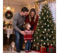 Calendrier De L'Avent Noël 2026 Pendentif Déco Brique Plate 2D | Ornements briques compte à rebours de Noël Pour adultes et au salon et chambre pendant les UN