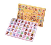 Calendrier de l'Avent - Pendentifs Cartoon Décorations | de Noël,Décoration Mignonne pour Sapin Étagère Couronne Fenêtre Bureau Décembre,Décembre Adultes Adolescents