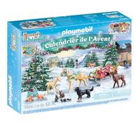 Playmobil Advent Calendar Sled Walk Construction Game Multicolore Enfants