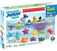 Calendrier de l'Avent PLAYMOBIL Junior JUNIOR & Tinti, 31 Pièces, Dès 4 Ans, Animaux Marins et Accessoires