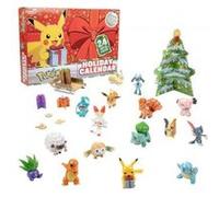 Calendrier de l'avent pokemon : 24 cadeaux : 16 figurines et 8 accessoires - noël - collector