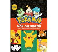 Calendrier de l'Avent - POKEMON - Mon calendrier - 24 pochettes surprises - Dès 7 ans - Multicolore
