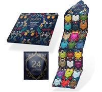 Calendrier de l'avent Pukka 2024 Noël 24 sachets thé noir thé vert et infusions biologiques 100% bio citron gingembre menthe fête